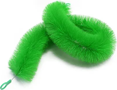 Immagine prodotto di Wiltec spazzola per la deposizione delle uova 150 cm Ø 15 cm, spazzola per la deposizione delle uova in polipropilene verde, molto morbida, ausilio per la deposizione delle uova per koi e pesci da laghetto