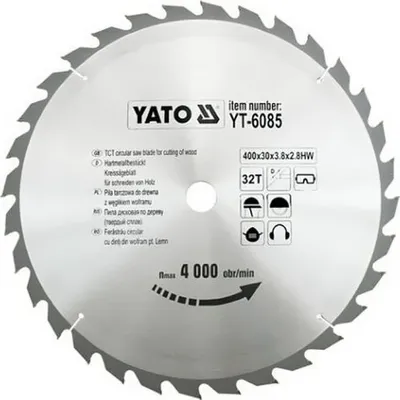 Produktbild von YATO Trockenschneider YT-6085 2.8mm 400mm 30mm Blisterpack