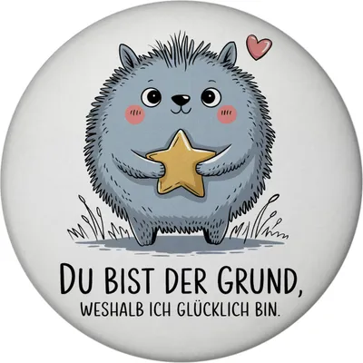 Produktbild von Glücklich mit dir - Niedliches Wesen Magnet
