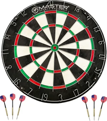Produktbild von SISAL Dartboard MASTER Grande 45 cm + 6 Darts