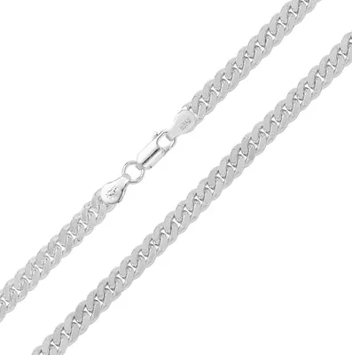 Produktbild von 925 Sterling Silber Damen - Panzer Kette - 56cm*5mm; TRS24061L22