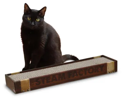 Produktbild von Croci HomedecoreEssence - Kratzbaum aus Karton für ausgewachsene Katzen, rechtec