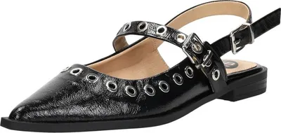 Image de SUB55 Slingback Slingbacks - zwartlak - Maat 41