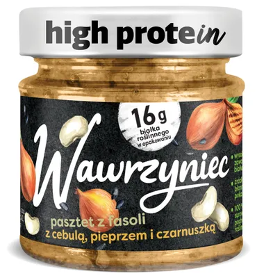Image de Pâté de haricots à l'oignon, au poivre et à la nigelle 180g