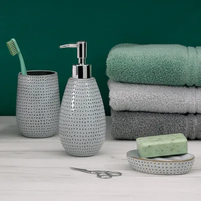 Immagine prodotto di Dispenser per sapone, grigio - Kela | Dots