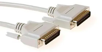 Immagine prodotto di ACT 1,8 metri Cavo di collegamento seriale 1:1 25 pin D-sub maschio