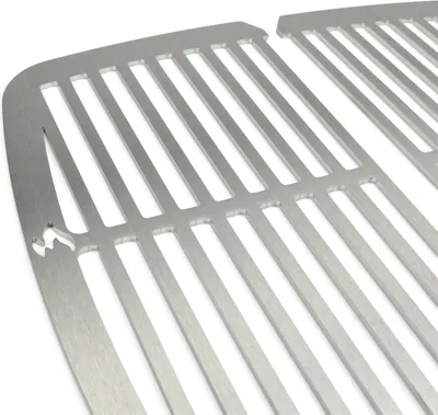 Image de Grilles de cuisson en acier inoxydable INOX pour Weber Pulse 1000 | lavable au lave-vaisselle - set de 2 moitiés
