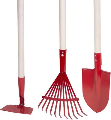 Produktbild von PROREGAL Gartenwerkzeug Set. Rake, Schaufel, Hacke, 900mm