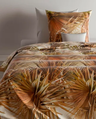 Obrázek produktu pro Zo!Home Ložní povlečení Aliotti 1 ložní povlečení 155x220cm s 1 polštářem 80x80cm 100% bavlna Hnědá barva