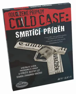 Zdjęcie produktu dla Ravensburger ThinkFun Nierozwiązane sprawy: Śmiertelna historia