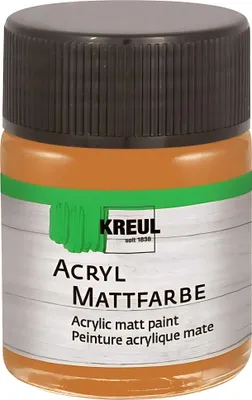 Produktbild von KREUL Acryl Mattfarbe Ocker 50 ml