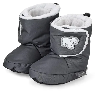 Produktbild von Sterntaler Jungen Baby Stiefel mit Klettverschluss, Farbe: Eisengrau, Größe: 19/