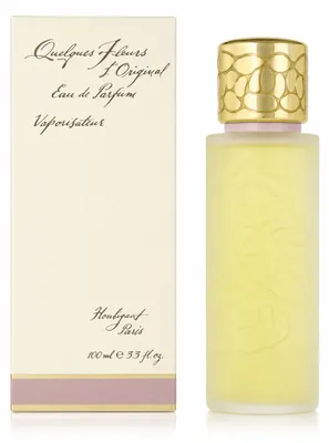 Produktbild von Houbigant Quelques Fleurs l'Original, Frauen, 100 ml, Bergamotte, Galbanharz, Zitrone, Estragon, Nelke, Gewürznelke, Jasmin, Maiglöckchen, Orangenblüte, Rose, Tuberose, Violett, Canangabaum, Zedernholz, Zibet, Moschus, Eichenmoos, Orris, Sandelholz, Tonka-Bohne, Spray