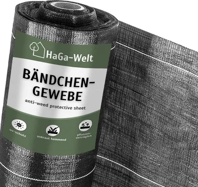 Produktbild von Bändchengewebe – effektive Unkrautfolie für Ihre Beete – 1,1 Meter