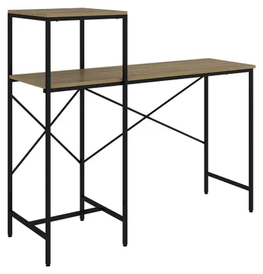 Produktbild von Schreibtisch Vicco Fyrk Eiche rustikal 120 x 40 cm, Model 40686