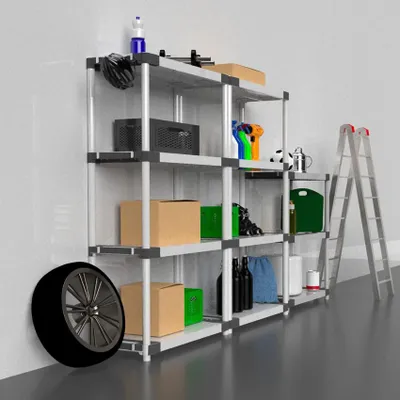 Produktbild von Mongardi 7123C04, Grau, 800 mm, 400 mm, 1680 mm, 1 Stück(e)