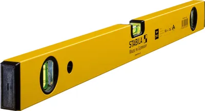 Produktbild von Stabila Wasserwaage Type 70-2, 60 cm, leichtes Alu-Profil, 1 Horizontal-Libelle