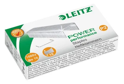 Produktbild von LEITZ Heftklammern Nr. 10 verzinkt 1.000 Stück