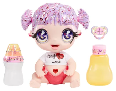 Productafbeelding van MGA Entertainment Glitter Babyz Poppen Serie 2: Melody Highnote