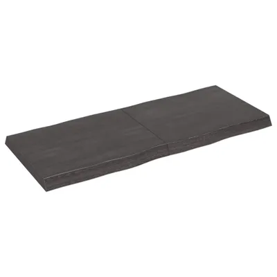 Produktbild von vidaXL Tischplatte 120x50x(2-6) cm Massivholz Behandelt Baumkante
