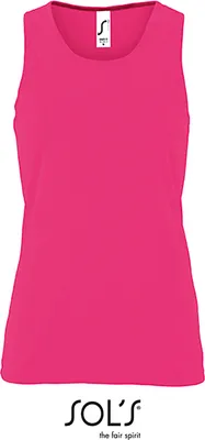 Immagine prodotto di SOLs 02117 | Canotta sportiva da donna - Colore: Rosa Neon - Taglia: M