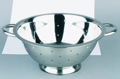 Obrázek produktu pro Nerezový cedník na noze 14cm