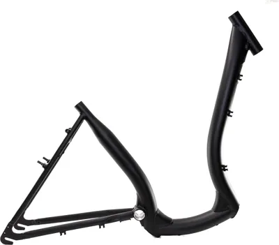 Produktbild von 28 Zoll Alu Damen Fahrrad Rahmen Tiefeinsteiger schwarz matt Rh 46cm