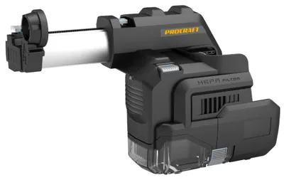 Imagen del producto de Procraft Industrial DE-01 Sistema de aspiración de polvo para martillo combinado a batería HD30A