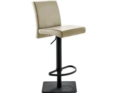 Produktbild von Barstuhl Mayer Sitzmöbel 1286 41 x 49 x 82 cm Stahl schwarz/taupe