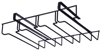 Produktbild von Gläserhalter aus Metall, Montage ohne Bohren