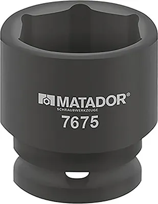 Produktbild von Kraft-Steckschlüssel-Einsatz 6-kt., 25 mm (1"): 65 m