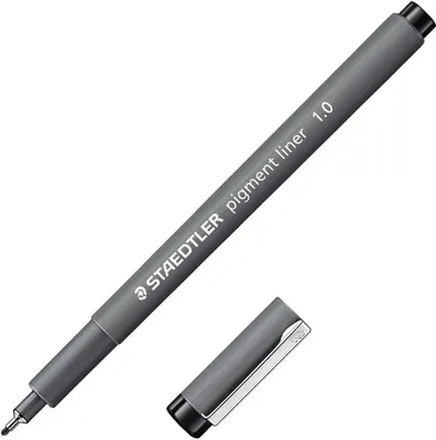 Zdjęcie produktu dla STAEDTLER 308 10-9 Wkładka pigmentowa czarna 1,0 mm