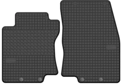 Zdjęcie produktu dla Dywaniki gumowe przednie do Nissan X-Trail III 2013-2021 (SUV) – 2 szt., czarne, dopasowane