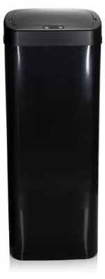 Produktbild von hjh OFFICE Sensor-Mülleimer 50 Liter CLEAN V Abfalleimer Mülltrenner rechteckig für Küche, Büro mit Bewegungs-Sensor 83.0 x 32.0 x 24.0 cm