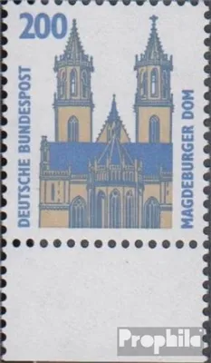 Produktbild von Briefmarken BRD (BR.Deutschland) 1993 Mi 1665 Unterrandstück (kompl.Ausg.) gestempelt Sehenswürdigkeiten