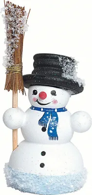 Produktbild von Schneemann (5cm) von Drechslerei Kuhnert