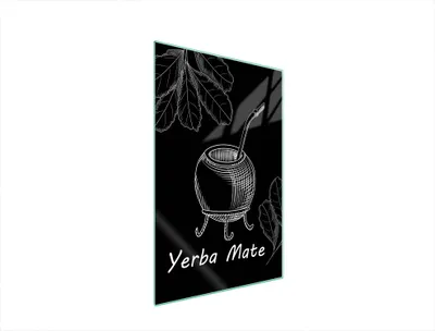 Produktbild von Glasschneidebrett 35x52 YERBA