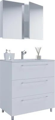 Obrázek produktu pro 3dílná umyvadlová jednotka Umyvadlo Badinos Zásuvka SP