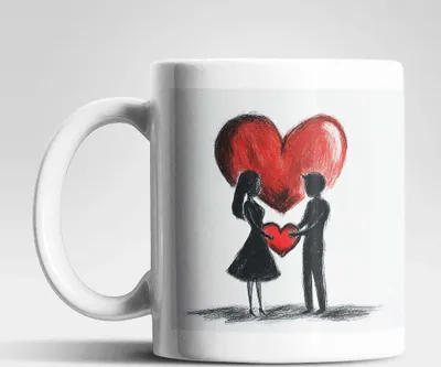 Produktbild von Liebe Love Liebespaar Valentinstag Kaffeetasse Teetasse Tasse Geschenkidee