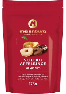 Produktbild von Meienburg Schoko Apfelringe 175g