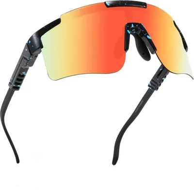 Zdjęcie produktu dla MARIDA męskie sportowe okulary rowerowe ochrona UV400 czarny