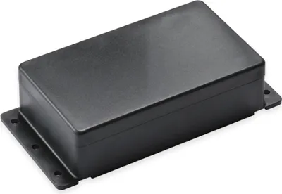 Produktbild von KEMO Kunststoffgehäuse, G085N, 120x70x35 mm (ohne Befestigungslaschen), Thermoplast/PS, schwarz