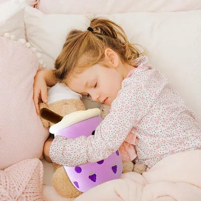 Immagine prodotto di Ibenzoa® Orsetto di peluche – morbido, 25 cm, viola, in poliestere, adatto dai 0 anni, per bambini e adulti