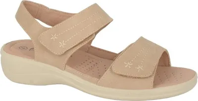 Produktbild von Boulevard - Damen Sandalen, Floral, Kunstleder DF2382 (40,5 EU) (Beige)