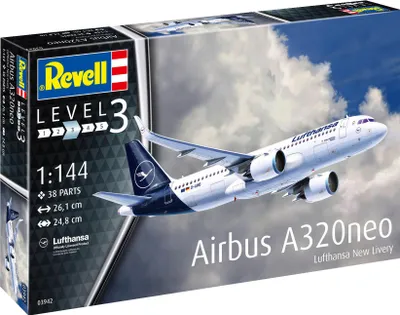 Image de Revell Airbus A320neo "Lufthansa" New Livery 1:144