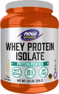 Produktbild von NOW Foods | Whey Protein Isolate Vanilia