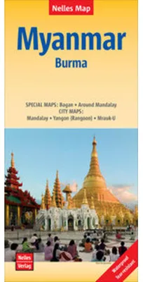 Immagine prodotto di Carta Nelles Myanmar 1 : 1 500 000