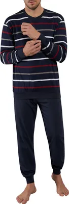 Produktbild von GÖTZBURG Herren Pyjama Schlafanzug Nachtwäsche Größe: 54