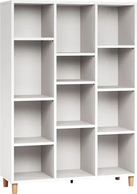 Produktbild von Regal Arbolita 51, Farbe: Weiß - Abmessungen: 158 x 112 x 38 cm (H x B x T)