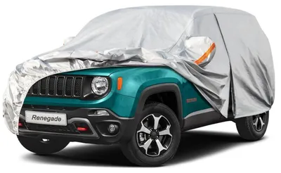 Zdjęcie produktu dla Osłona podwozia Autoplane, wodoodporna i oddychająca, dla Jeep Renegade (2014-2025), kolor srebrny